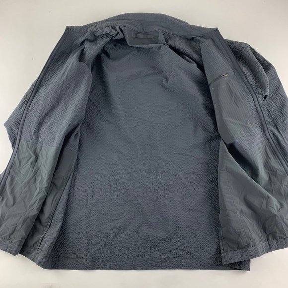 Lululemon Mens Gray Activewear Zip Up Jacket - Picture 5 of 6